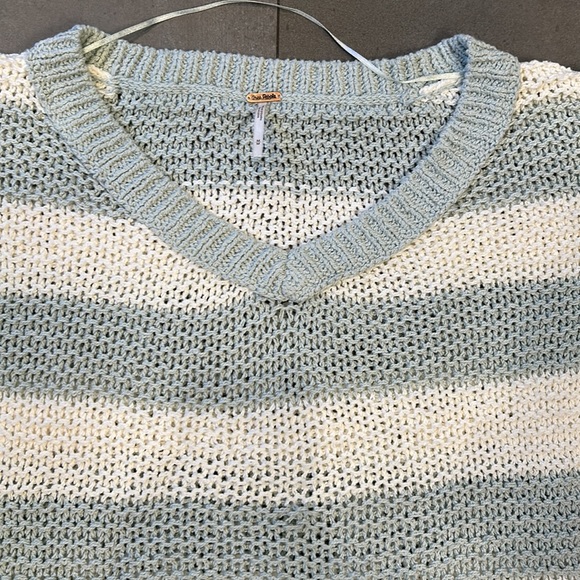 Free People Loose Fitting Crocheted Sweater - Picture 3 of 9